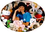 Nancy Stewart at a birthday party